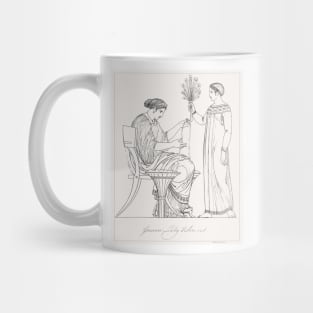 Grecian Lady and Servant Mug